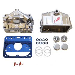 PartzBiz CM 34-103QFT - Chrome QFT Fuel Bowl Kit
