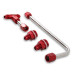 PartzBiz CM: 34-600RQFT-Dual Feed Fuel Line #6AN (Red) PartzBiz CM: 34-600RQFT-Dual Feed Fuel Line #6AN (Red)