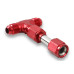 PartzBiz CM: 34-600RQFT-Dual Feed Fuel Line #6AN (Red) PartzBiz CM: 34-600RQFT-Dual Feed Fuel Line #6AN (Red)