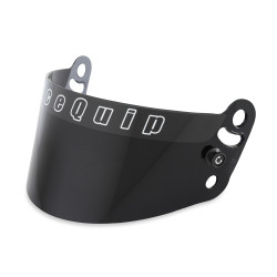 PartzBiz CM 204004RQP - RaceQuip Dark Smoke Helmet Face Shield - Fits Pro Model Helmet