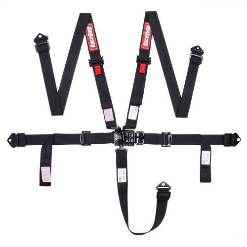 PartzBiz CM: 811001RQP-ชุดสายรัด RaceQuip Latch & Link 5 จุด