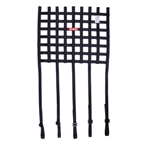 PartzBiz CM: 825005RQP-RaceQuip Ribbon Style Race Car Window Net with 1
