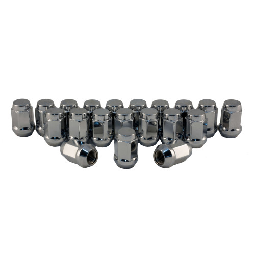 PartzBiz CM: C1709H34-SET-Rocket Racing Wheels C1709H34-SET 14mm 1.5 Bulge Acorn Lug Nuts Chrome - 3/4 Hex - Set 20 PartzBiz CM: C1709H34-SET-Rocket Racing Wheels C1709H34-SET 14mm 1.5 Bulge Acorn Lug Nuts Chrome - 3/4 Hex - Set 20