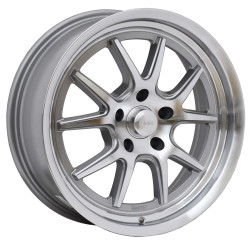 PartzBiz CM TTR19-876140 - Rocket Racing Wheels TTR19 Attack - Titanium/Machined PartzBiz CM TTR19-876140 - Rocket Racing Wheels TTR19 Attack - Titanium/Machined