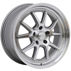 PartzBiz CM TTR19-887355 - Rocket Racing Wheels TTR19 Attack - Titanium/Machined PartzBiz CM TTR19-887355 - Rocket Racing Wheels TTR19 Attack - Titanium/Machined