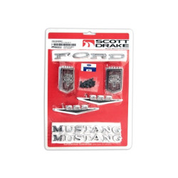 PartzBiz CM C5ZZ-65402828GT - ชุดสัญลักษณ์ Scott Drake, GT PartzBiz CM C5ZZ-65402828GT - ชุดสัญลักษณ์ Scott Drake, GT