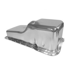 PartzBiz CM C5AZ-6675-C - Scott Drake 1964-69 Concours Small Block Oil Pan(chrome)