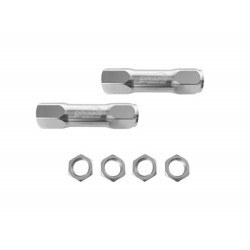 PartzBiz CM C2AA-3310-BLT - Scott Drake 1964-73 Billet Tie Rod ปรับแขนเสื้อ