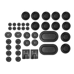 PartzBiz CM C8ZZ-6511135-K - Scott Drake 1968 Mustang Rubber Grommet Kit (39 pc) PartzBiz CM C8ZZ-6511135-K - Scott Drake 1968 Mustang Rubber Grommet Kit (39 pc)