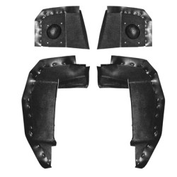 PartzBiz CM C9ZZ-16102-3-K - Scott Drake 1969 Mustang Fender Splash Shield Set PartzBiz CM C9ZZ-16102-3-K - Scott Drake 1969 Mustang Fender Splash Shield Set