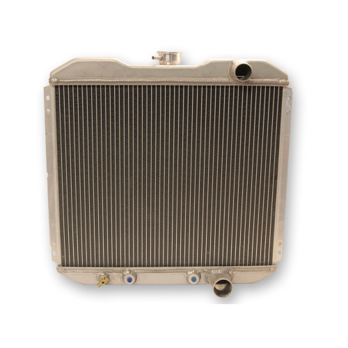 PartzBiz CM: 340-2AL-Scott Drake  2 Row Down Flow Aluminum Radiator