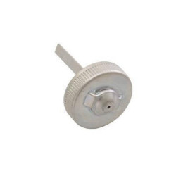 PartzBiz CM C3AZ-3A006-A - Scott Drake 64-65 Eaton ปั๊มพวงมาลัยพาวเวอร์ (Zinc)