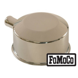 PartzBiz CM C5ZZ-6766-D - Scott Drake 65-66 Oil Cap with Tube (FoMoCo logo, Chrome) PartzBiz CM C5ZZ-6766-D - Scott Drake 65-66 Oil Cap with Tube (FoMoCo logo, Chrome)