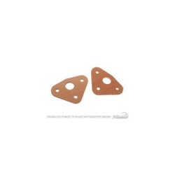 PartzBiz CM C7ZZ-17A475-BL - Scott Drake 67-70 Leather Wiper Pivot Seals (คู่)