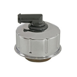 PartzBiz CM C8AZ-6766-BR - Scott Drake 68-70 Chrome oil cap w/o logo PartzBiz CM C8AZ-6766-BR - Scott Drake 68-70 Chrome oil cap w/o logo