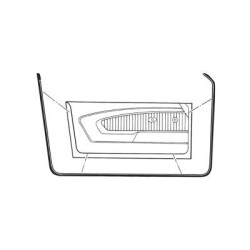 PartzBiz CM D1ZZ-6520530-1A - แถบกันสาดประตู Scott Drake 71-73 PartzBiz CM D1ZZ-6520530-1A - แถบกันสาดประตู Scott Drake 71-73