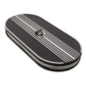 Scott Drake Aluminum Oval Air Cleaner Assembly Black