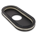 Scott Drake Aluminum Oval Air Cleaner Assembly Black