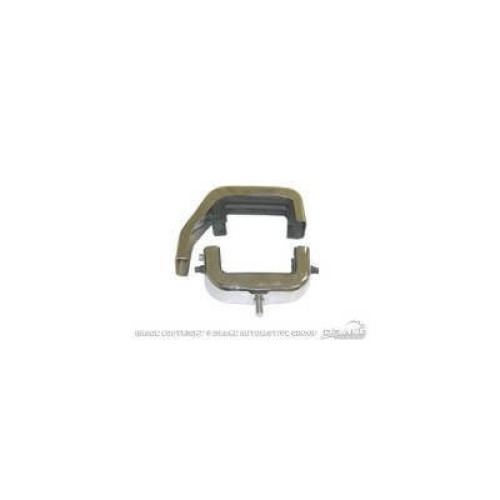 PartzBiz CM: C6TZ-8A193-3SK-Scott Drake Bronco Stainless Steel Radiator Bracket Set 3 Row PartzBiz CM: C6TZ-8A193-3SK-Scott Drake Bronco Stainless Steel Radiator Bracket Set 3 Row