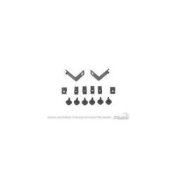 PartzBiz CM C5ZZ-17794-KIT - ชุดฮาร์ดแวร์การ์ดกันชน Scott Drake PartzBiz CM C5ZZ-17794-KIT - ชุดฮาร์ดแวร์การ์ดกันชน Scott Drake