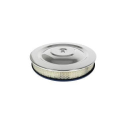 PartzBiz CM C5ZZ-9600-W-OS - Scott Drake Chrome HiPo Air Cleaner Assembly With Offset Base PartzBiz CM C5ZZ-9600-W-OS - Scott Drake Chrome HiPo Air Cleaner Assembly With Offset Base