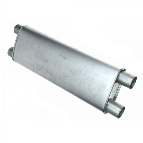 PartzBiz CM: C9ZZ-5230-C-Scott Drake Dual Outlet Transverse Muffler PartzBiz CM: C9ZZ-5230-C-Scott Drake Dual Outlet Transverse Muffler