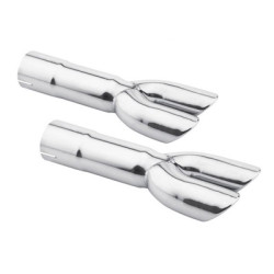PartzBiz CM C7ZZ-5258-GT2 - Scott Drake Hi-Flow GT Exhaust Tips, 2.25 PartzBiz CM C7ZZ-5258-GT2 - Scott Drake Hi-Flow GT Exhaust Tips, 2.25