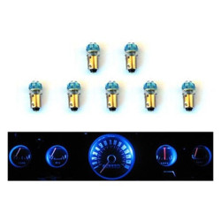 PartzBiz CM SD-66-GA-BL - ชุดหลอดไฟ LED แผงหน้าปัด Scott Drake คลัสเตอร์ 5 เกจ PartzBiz CM SD-66-GA-BL - ชุดหลอดไฟ LED แผงหน้าปัด Scott Drake คลัสเตอร์ 5 เกจ