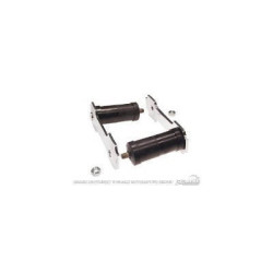 PartzBiz CM C5ZZ-5776-GTSSL - Scott Drake Leaf Spring Shackle Kit Stainless Steel PartzBiz CM C5ZZ-5776-GTSSL - Scott Drake Leaf Spring Shackle Kit Stainless Steel