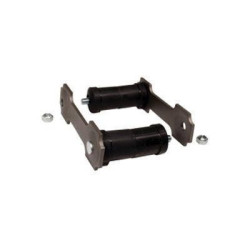 PartzBiz CM C6ZZ-5776-GT - Scott Drake Leaf Spring Shackle Kit สีเทา ท่อไอเสียคู่