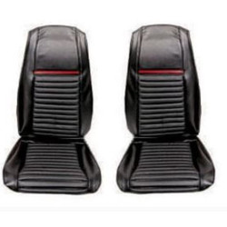 PartzBiz CM 69-M-BUCK-BK-RD - เบาะนั่งด้านหน้า Scott Drake Mach 1 (ดำ/แดง) PartzBiz CM 69-M-BUCK-BK-RD - เบาะนั่งด้านหน้า Scott Drake Mach 1 (ดำ/แดง)