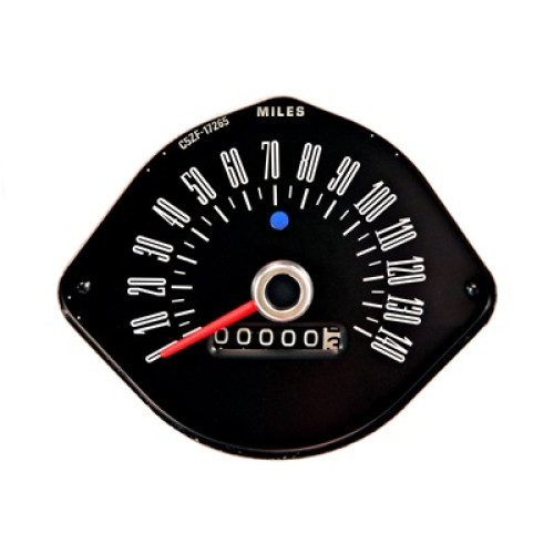 PartzBiz CM: C5ZF-17265-Scott Drake Mustang Speedometer Gauge (65 GT - 66 All)