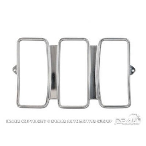 PartzBiz CM: C9ZZ-13489-Scott Drake Mustang Tail Light Bezel, Stamped Aluminum PartzBiz CM: C9ZZ-13489-Scott Drake Mustang Tail Light Bezel, Stamped Aluminum