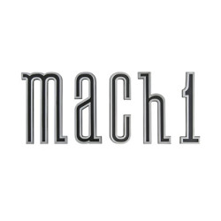 PartzBiz CM D0ZZ-16003-K - Scott Drake Panel Emblem Rocker Set, Mach 1