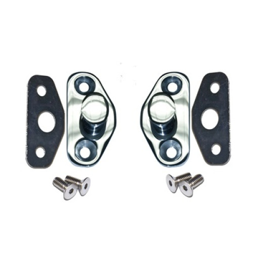 PartzBiz CM: C2OZ-6222008-SS-Scott Drake Polished Stainless Steel Door Latch Striker Assemblies PartzBiz CM: C2OZ-6222008-SS-Scott Drake Polished Stainless Steel Door Latch Striker Assemblies