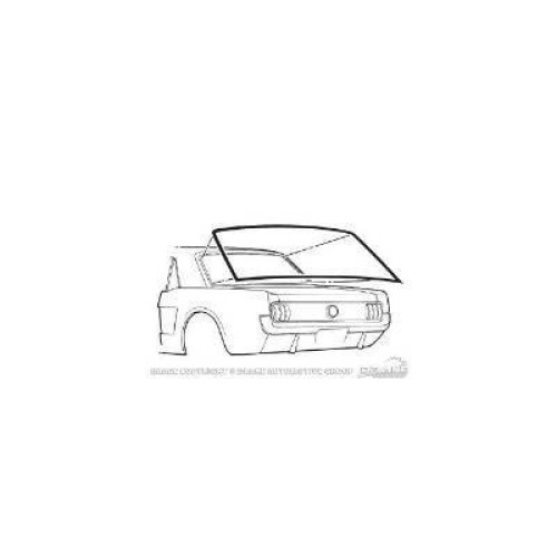 PartzBiz CM: C5ZZ-6542084-A-Scott Drake Rear Window Seal PartzBiz CM: C5ZZ-6542084-A-Scott Drake Rear Window Seal