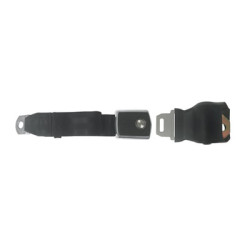 PartzBiz CM SB-BK-68-CR - Scott Drake Seat Belt Retractable Deluxe Black Concours PartzBiz CM SB-BK-68-CR - Scott Drake Seat Belt Retractable Deluxe Black Concours