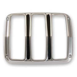 PartzBiz CM C5ZZ-13489-S - Scott Drake Tail Light Bezels, Satin, Pair PartzBiz CM C5ZZ-13489-S - Scott Drake Tail Light Bezels, Satin, Pair