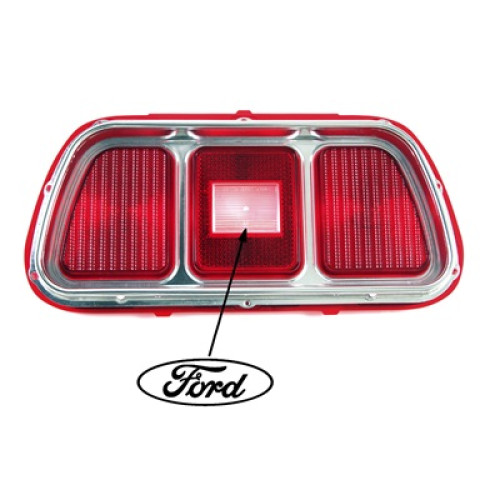 PartzBiz CM: D1ZZ-13450-Scott Drake Tail Light Lens with Bezel PartzBiz CM: D1ZZ-13450-Scott Drake Tail Light Lens with Bezel