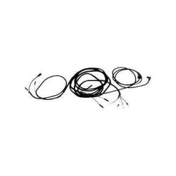 PartzBiz CM C6ZZ-14405-CP - Scott Drake Tail Light Wiring Harness, Coupe/Convertible