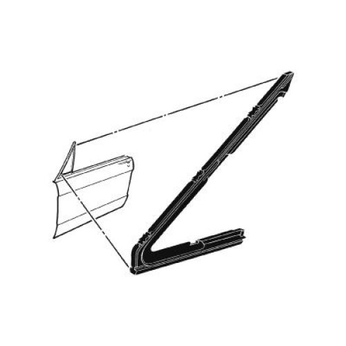PartzBiz CM: C5ZZ-6521448-9B-Scott Drake Vent Window Seals PartzBiz CM: C5ZZ-6521448-9B-Scott Drake Vent Window Seals
