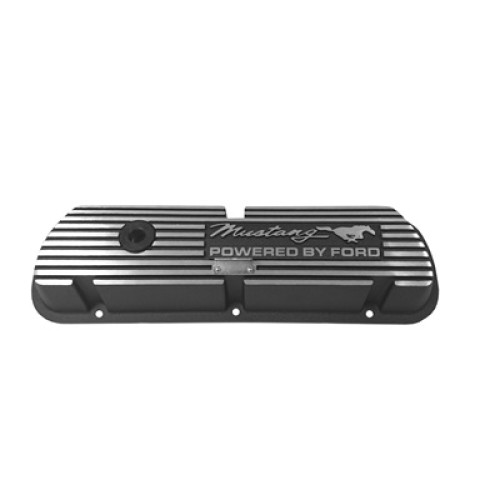 PartzBiz CM: 6A582-MH-Scott Drake Valve Covers Mustang Powered By Ford Script Black PartzBiz CM: 6A582-MH-Scott Drake Valve Covers Mustang Powered By Ford Script Black