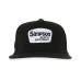 PartzBiz CM: 45015B-Hardware Hat Black Snap-Back PartzBiz CM: 45015B-Hardware Hat Black Snap-Back