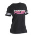 PartzBiz CM: 45010S-Ladies RACING STRIPES T - SM