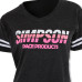 PartzBiz CM: 45010S-Ladies RACING STRIPES T - SM