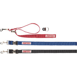 PartzBiz CM 36007BK - Simpson Racing Helmet Restraints PartzBiz CM 36007BK - Simpson Racing Helmet Restraints