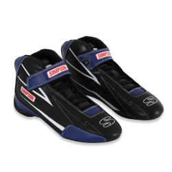 PartzBiz CM SC100B - Simpson Racing Supercoil Shoe Black/Blue - 10 PartzBiz CM SC100B - Simpson Racing Supercoil Shoe Black/Blue - 10