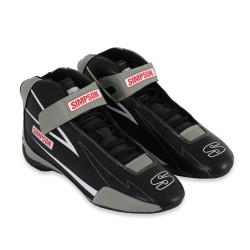 PartzBiz CM SC950G - Simpson Racing Supercoil Shoe Black/Grey - 9.5 PartzBiz CM SC950G - Simpson Racing Supercoil Shoe Black/Grey - 9.5