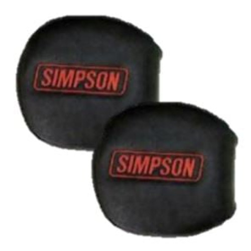 PartzBiz CM: 2021R-Simpson Racing YXZ Door Latch Pads Black/Red (pair)