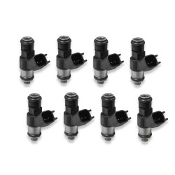 PartzBiz CM 522-368S - หัวฉีดน้ำมันเชื้อเพลิง Holley Terminator X - ชุดแปดชิ้น PartzBiz CM 522-368S - หัวฉีดน้ำมันเชื้อเพลิง Holley Terminator X - ชุดแปดชิ้น